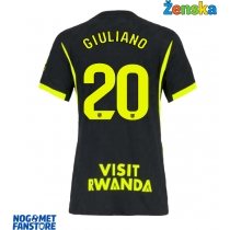 Atletico Madrid Giuliano Simeone #20 Gostujuci Dres za Ženska 2026-27 Kratak Rukav